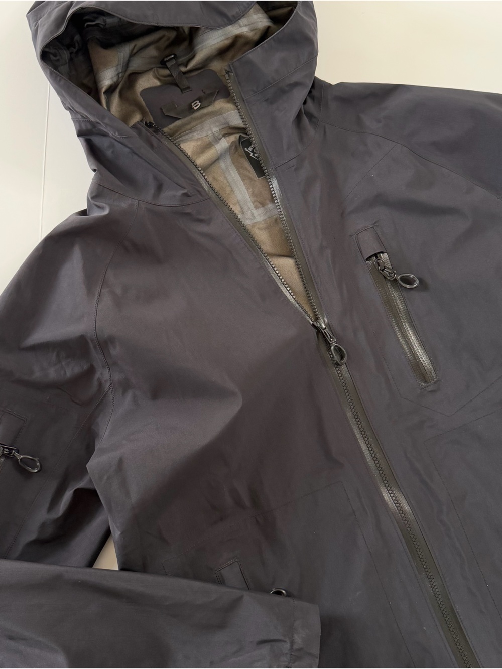 Beyond Clothing Jacket Mens Medium A6 Gore-Tex Rain Tactical Black - Picture 2 of 13